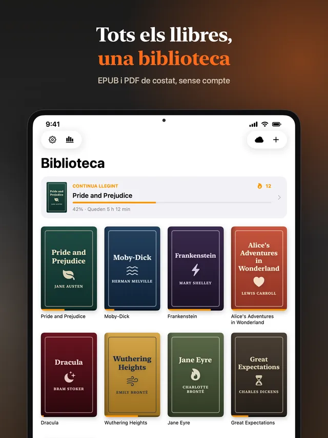 eReader: lector d'EPUB i PDF – Captures de pantalla 15