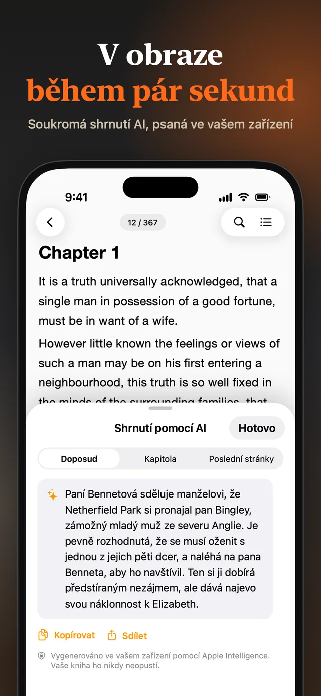 eReader: čtečka EPUB a PDF – Snímky obrazovky 12