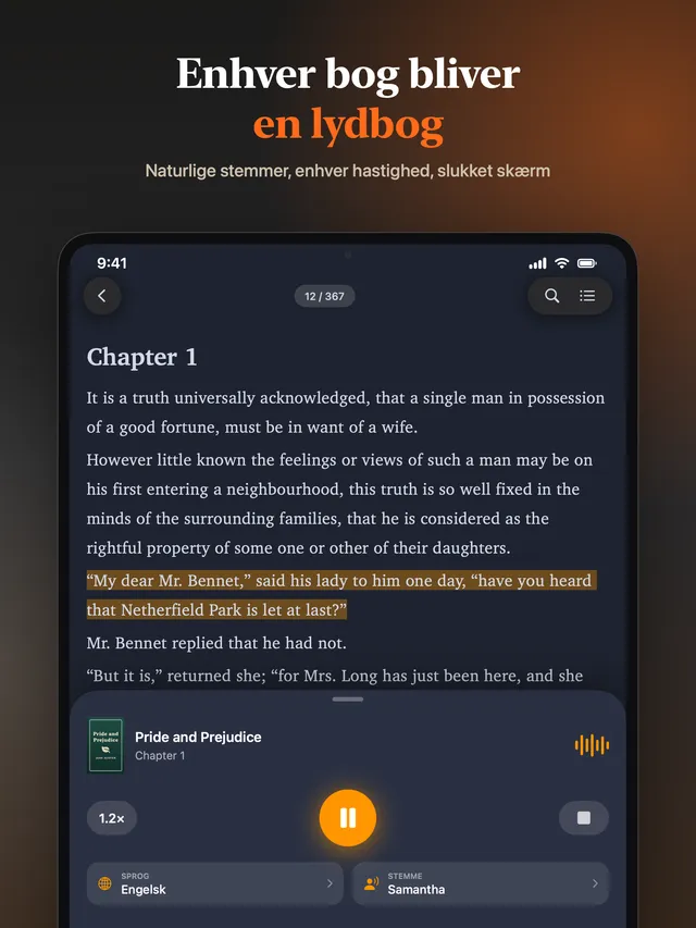 eReader: EPUB- og PDF-læser – Skærmbilleder 5