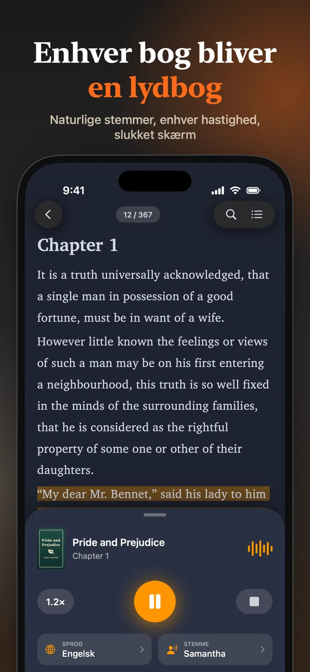 eReader: EPUB- og PDF-læser – Skærmbilleder 6