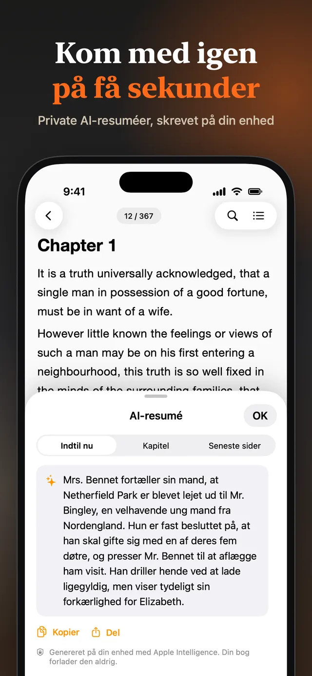 eReader: EPUB- og PDF-læser – Skærmbilleder 12