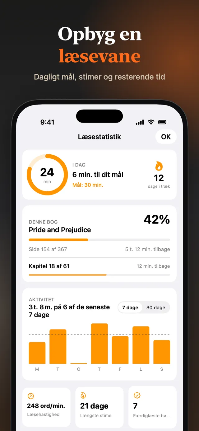 eReader: EPUB- og PDF-læser – Skærmbilleder 14