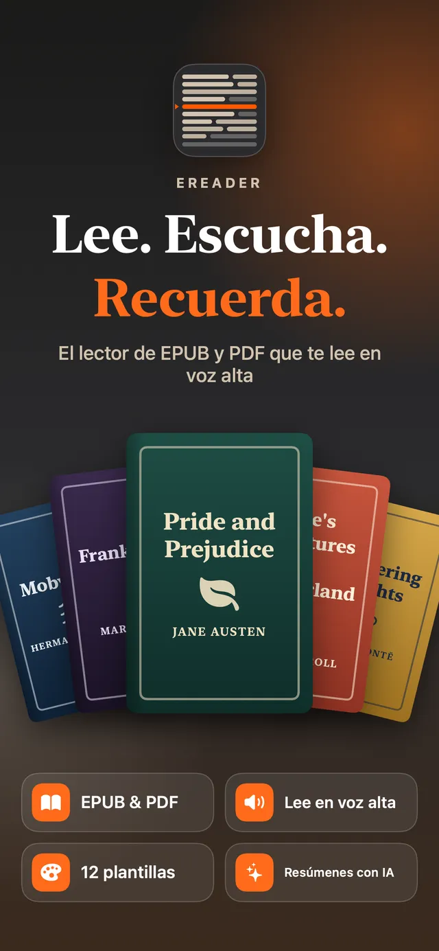 eReader: lector EPUB y PDF – Capturas de pantalla 2