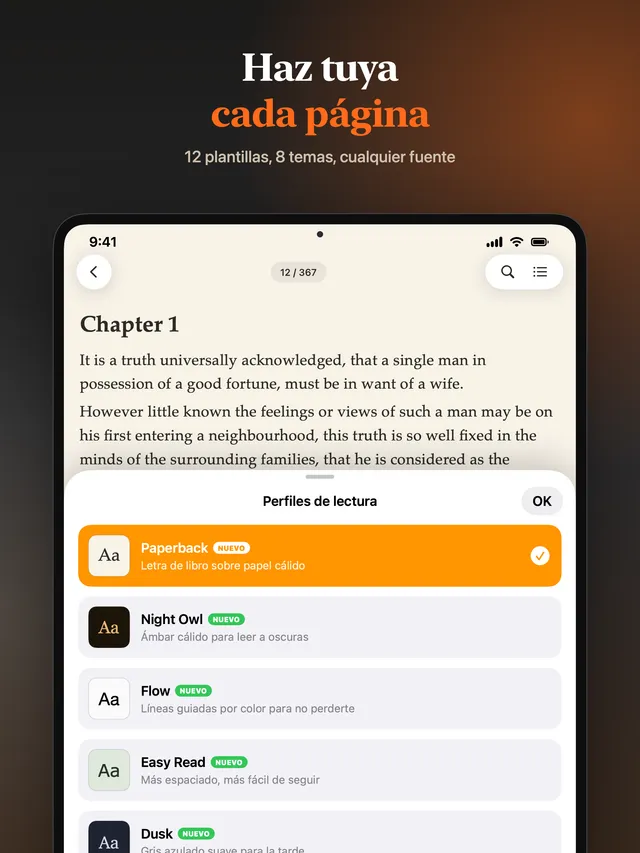 eReader: lector EPUB y PDF – Capturas de pantalla 7