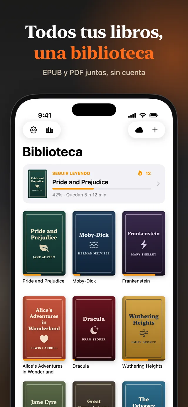 eReader: lector EPUB y PDF – Capturas de pantalla 16