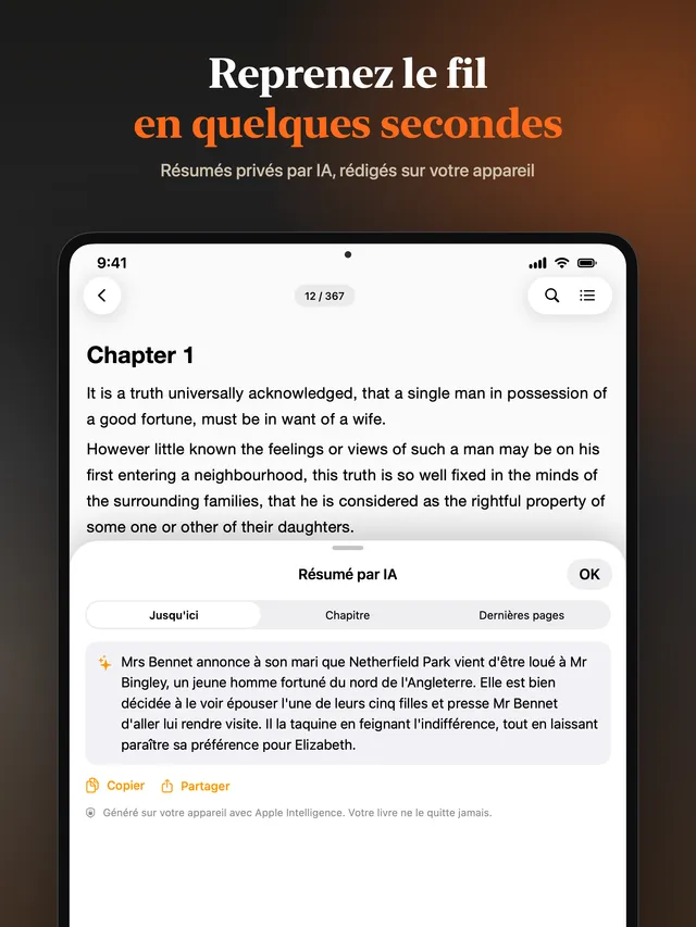 eReader : liseuse EPUB et PDF – Captures d'écran 11