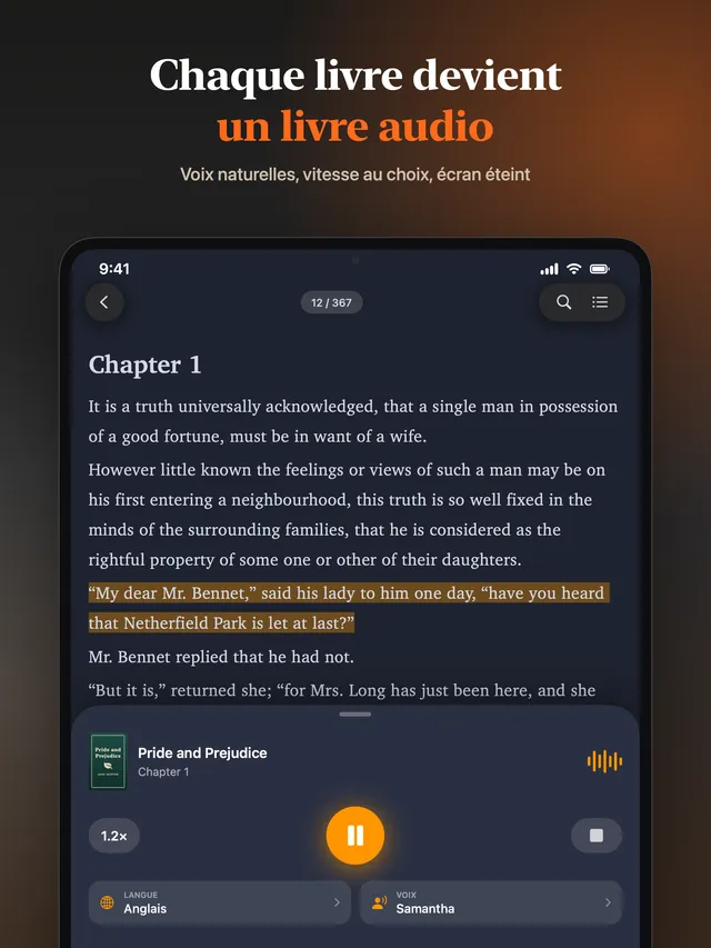 eReader : liseuse EPUB et PDF – Captures d'écran 5