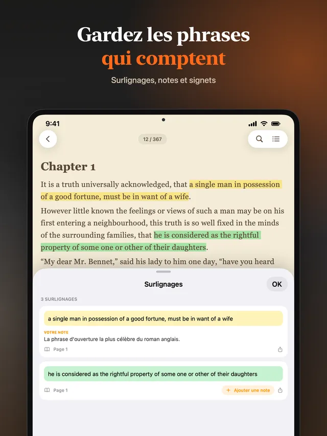 eReader : liseuse EPUB et PDF – Captures d'écran 9