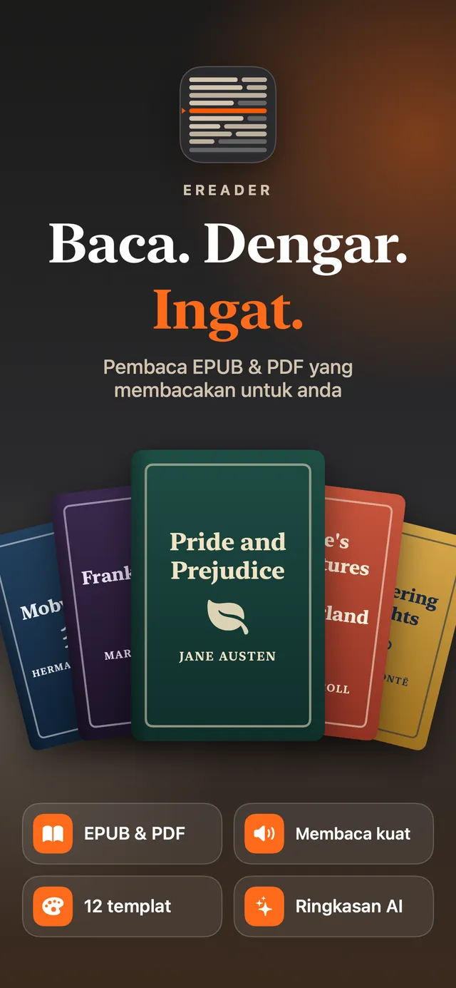 eReader: Pembaca EPUB & PDF – Tangkapan skrin 2