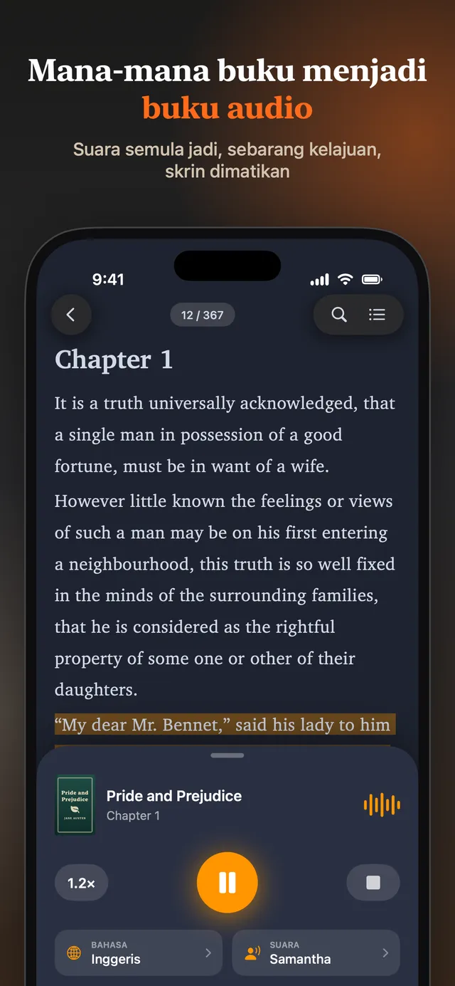 eReader: Pembaca EPUB & PDF – Tangkapan skrin 6