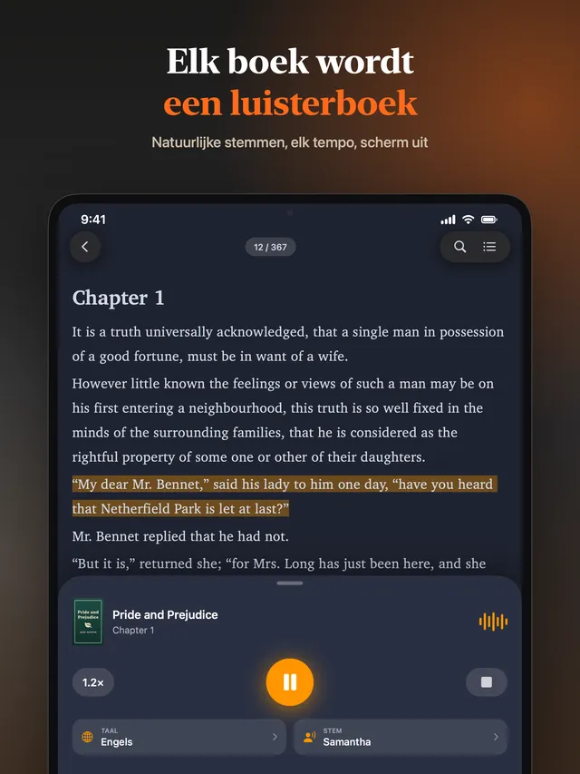 eReader: EPUB- en pdf-lezer – Schermafbeeldingen 5