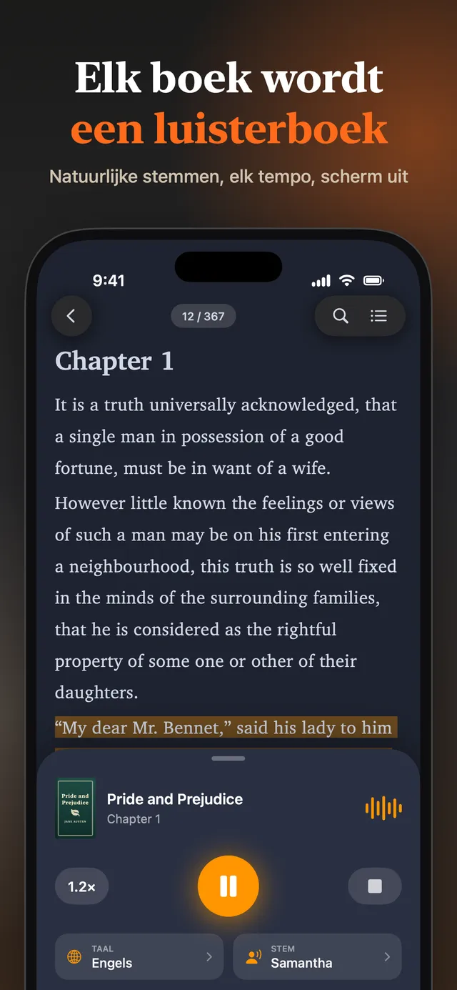 eReader: EPUB- en pdf-lezer – Schermafbeeldingen 6