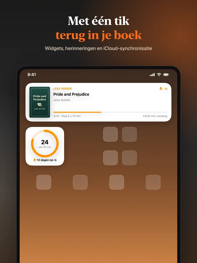 eReader: EPUB- en pdf-lezer – Schermafbeeldingen 17