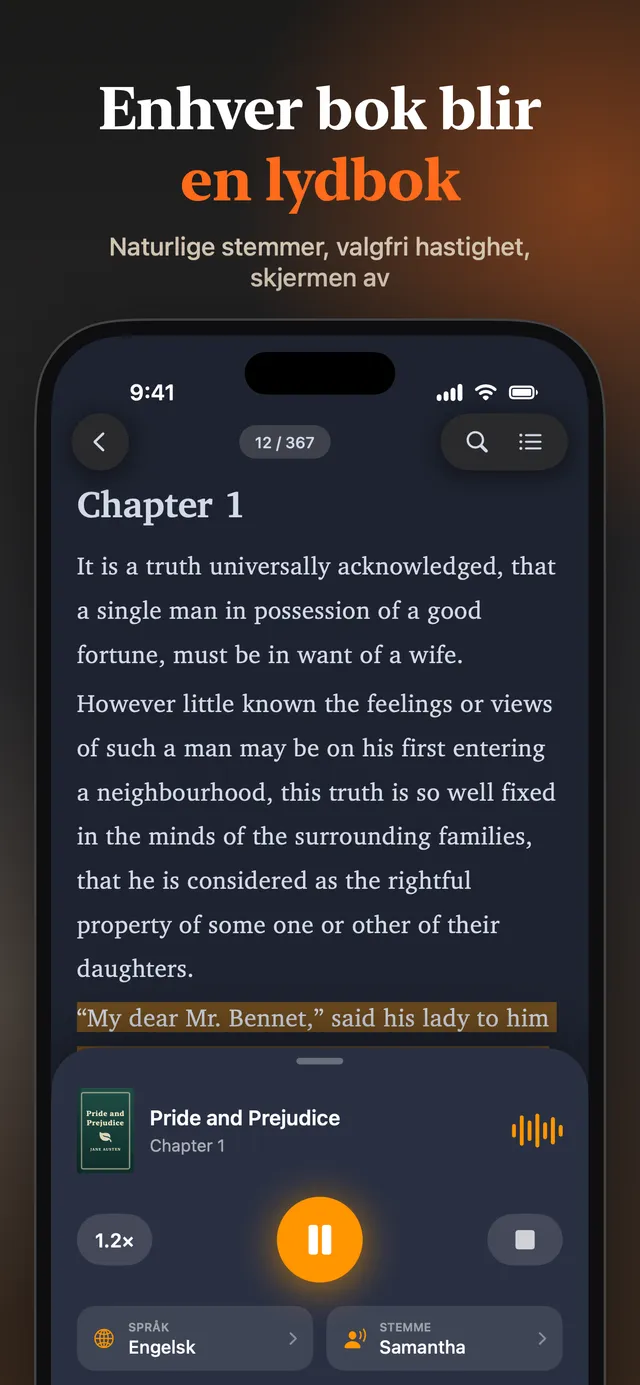 eReader: EPUB- og PDF-leser – Skjermbilder 6