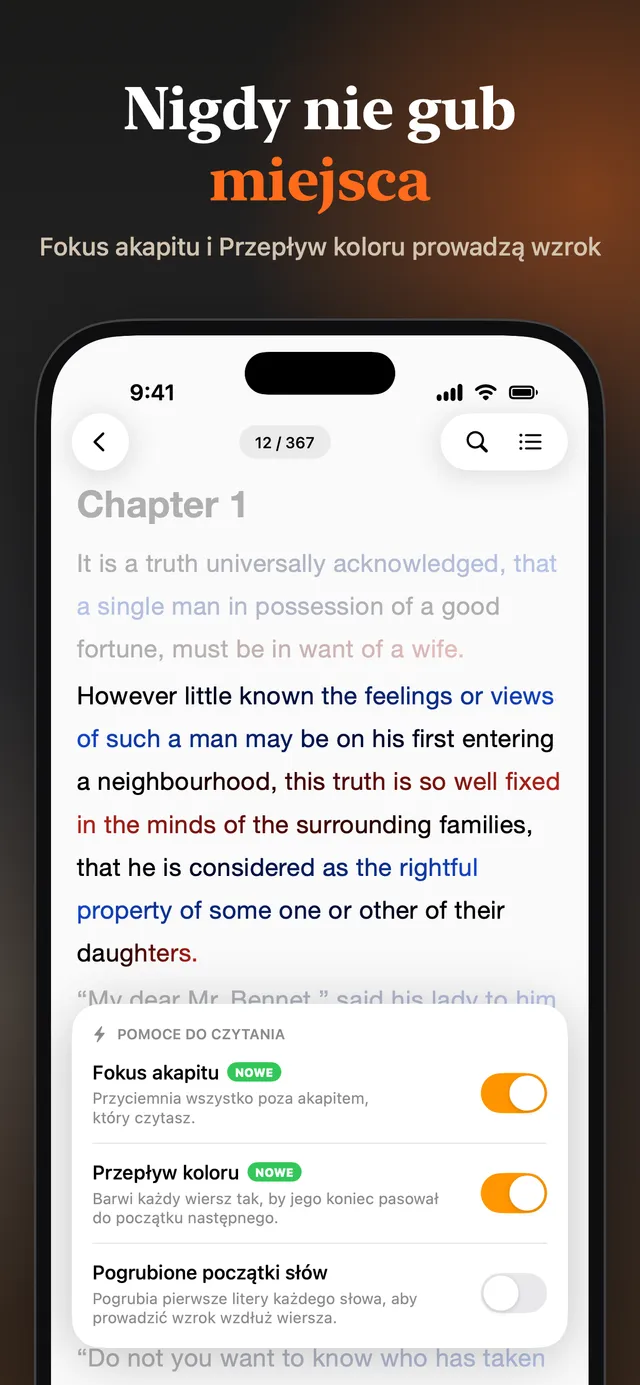 eReader: czytnik EPUB i PDF – Zrzuty ekranu 4