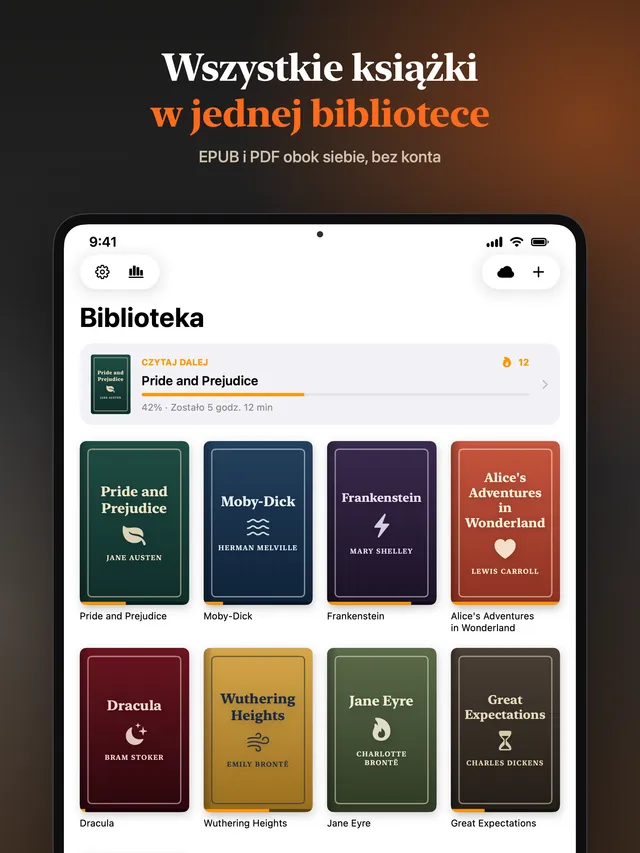eReader: czytnik EPUB i PDF – Zrzuty ekranu 15