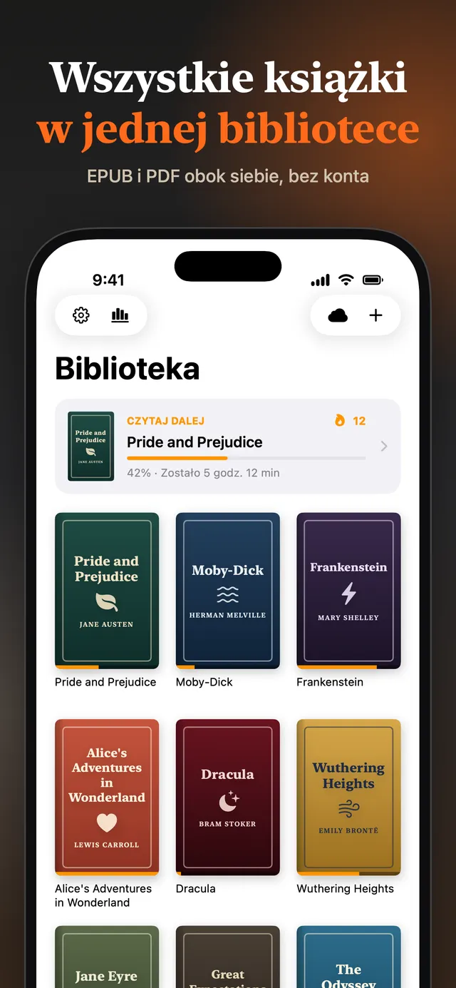 eReader: czytnik EPUB i PDF – Zrzuty ekranu 16