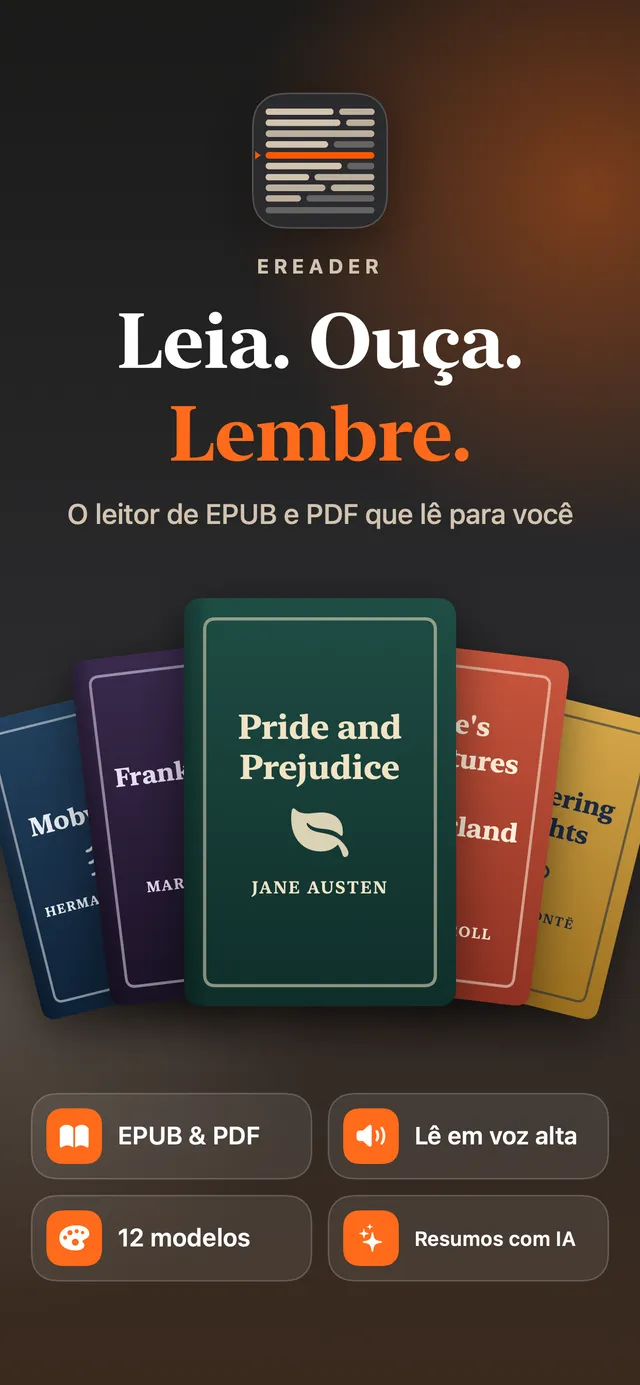 eReader: leitor de EPUB e PDF – Capturas de ecrã 2
