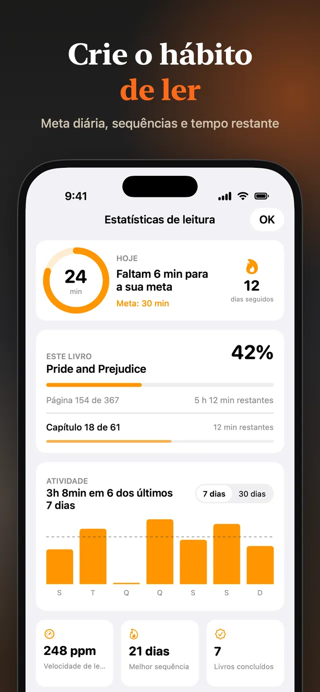 eReader: leitor de EPUB e PDF – Capturas de ecrã 14