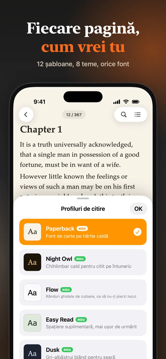 eReader: cititor EPUB și PDF – Capturi de ecran 8