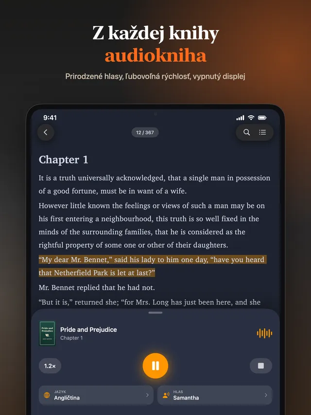 eReader: čítačka EPUB a PDF – Snímky obrazovky 5