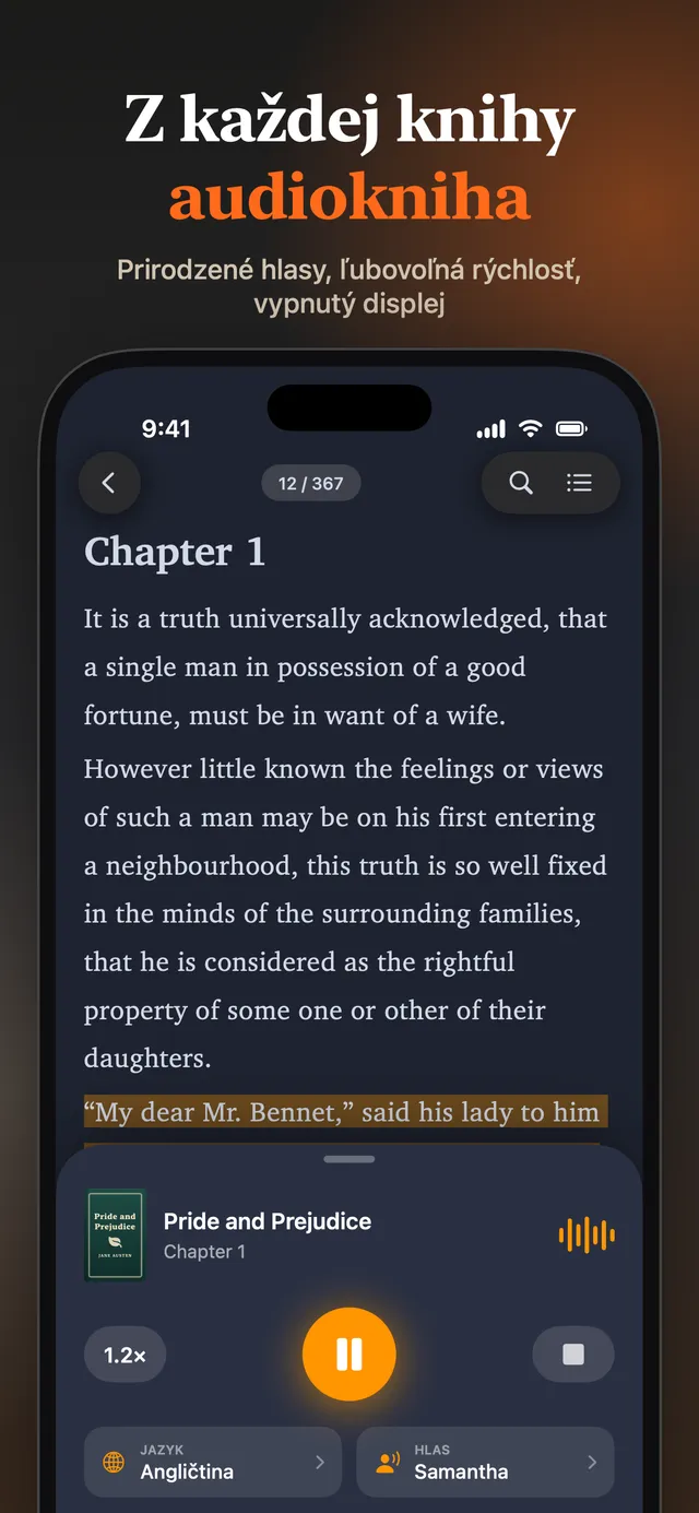 eReader: čítačka EPUB a PDF – Snímky obrazovky 6