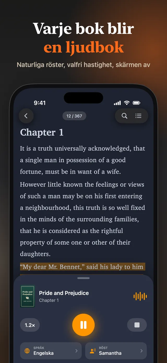 eReader: EPUB- och PDF-läsare – Skärmbilder 6