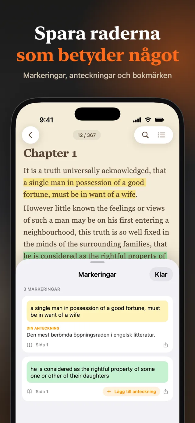 eReader: EPUB- och PDF-läsare – Skärmbilder 10