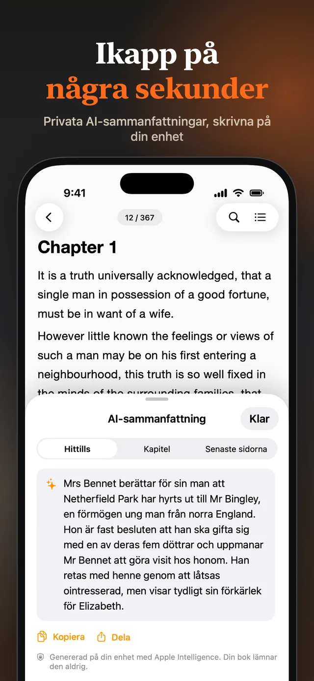 eReader: EPUB- och PDF-läsare – Skärmbilder 12