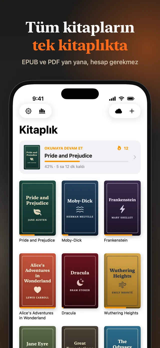 eReader: EPUB ve PDF Okuyucu – Ekran görüntüleri 16