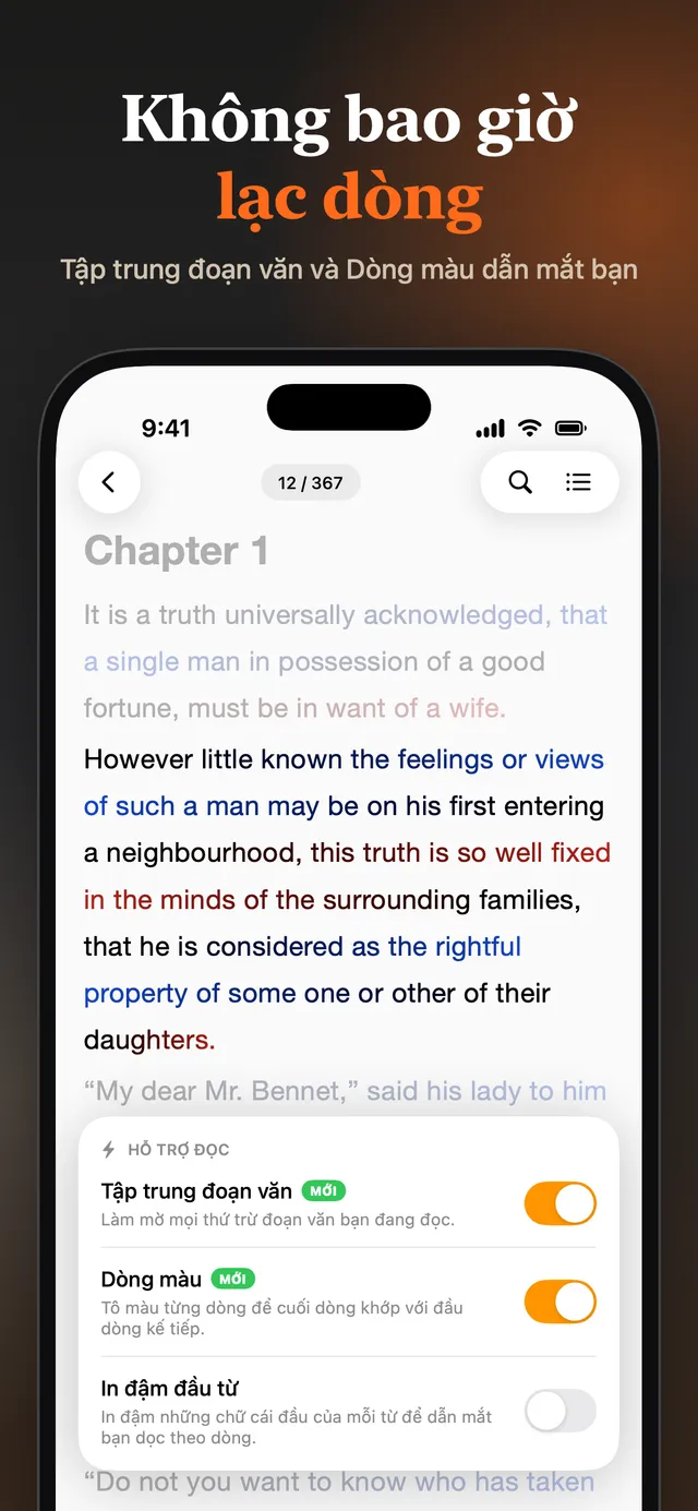 eReader: Đọc sách EPUB và PDF – Ảnh chụp màn hình 4
