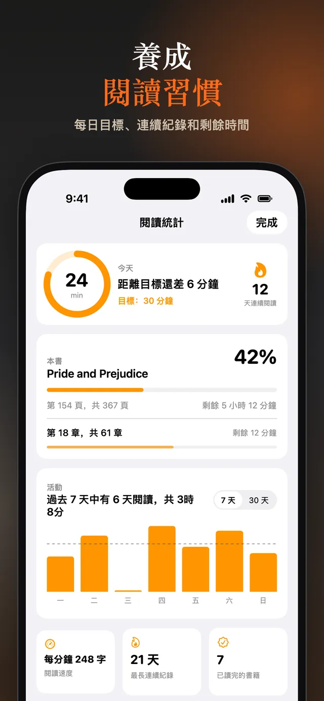 eReader：EPUB、PDF 電子書閱讀器 – 螢幕截圖 14